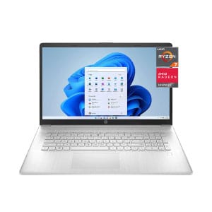 Hp 17 Ryzen 5 8GB RAM 256GB SSD 17.3" Full HD Display